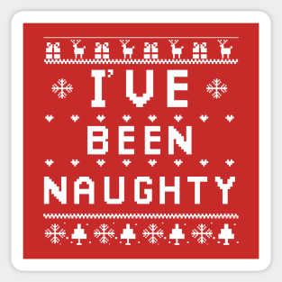 I've been naughty Sticker